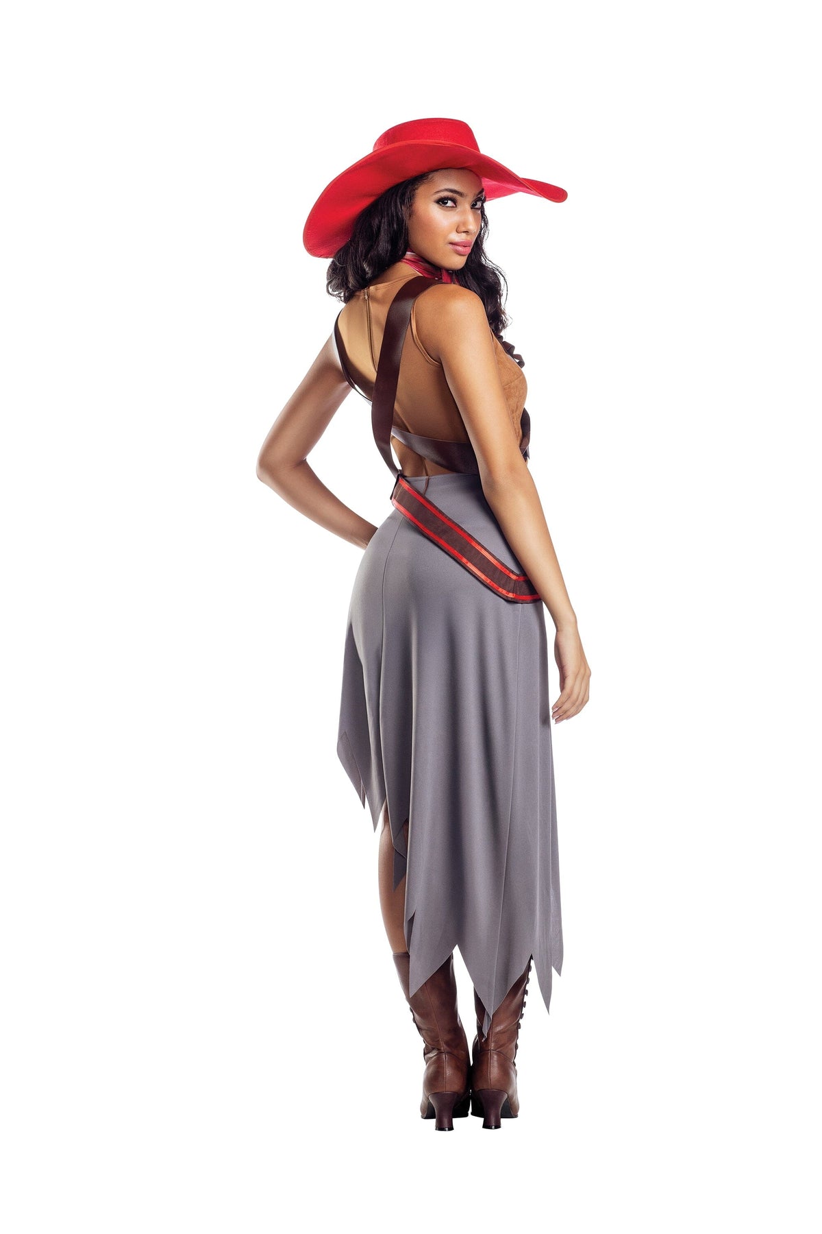 Dreamgirl Bandita Faux Suede Dress Women’s Costume – Western Cowgirl Outfit Costume Dreamgirl 