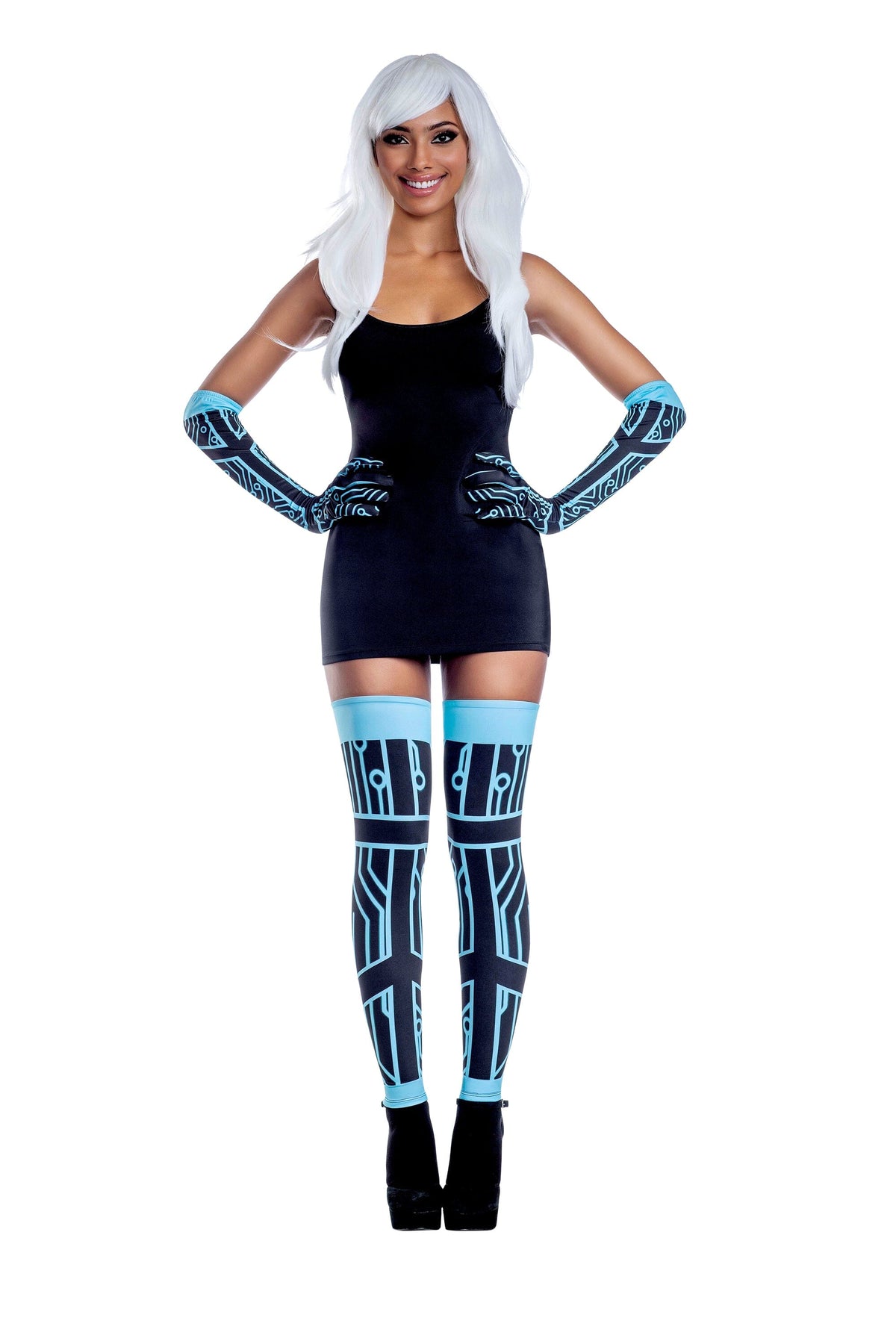 Dreamgirl Cyber Starter Kit – Futuristic Costume Accessories Costume Dreamgirl 