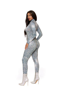 Dreamgirl Disco Ball Bodysuit Women's Costume Dreamgirl 