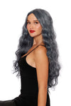 Dreamgirl Gray Wavy Wig Costume Accessory Dreamgirl 