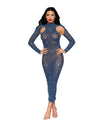 Dreamgirl Long Sleeved Bodystocking Gown Lingerie Dreamgirl 