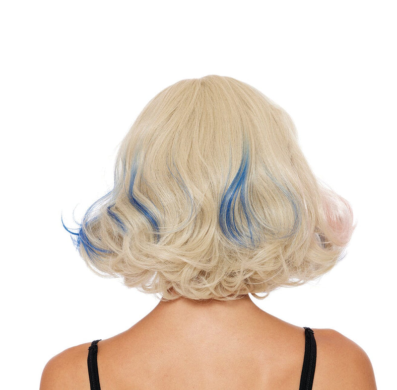 Dreamgirl Pastel Highlights Long Bob Costume Accessory Dreamgirl 