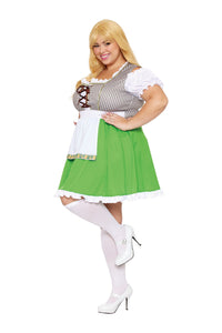 Dreamgirl Plus Size Feisty Fraulein Women's Costume Dreamgirl 