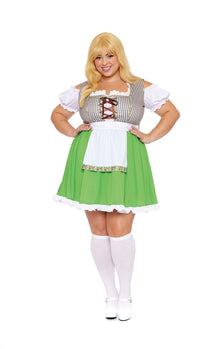 Dreamgirl Plus Size Feisty Fraulein Women's Costume Dreamgirl 