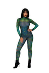 Dreamgirl Reptilian Bodysuit Women's Costume Dreamgirl 