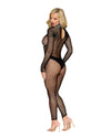 Dreamgirl Seamless Fishnet Bodystocking Lingerie Dreamgirl 