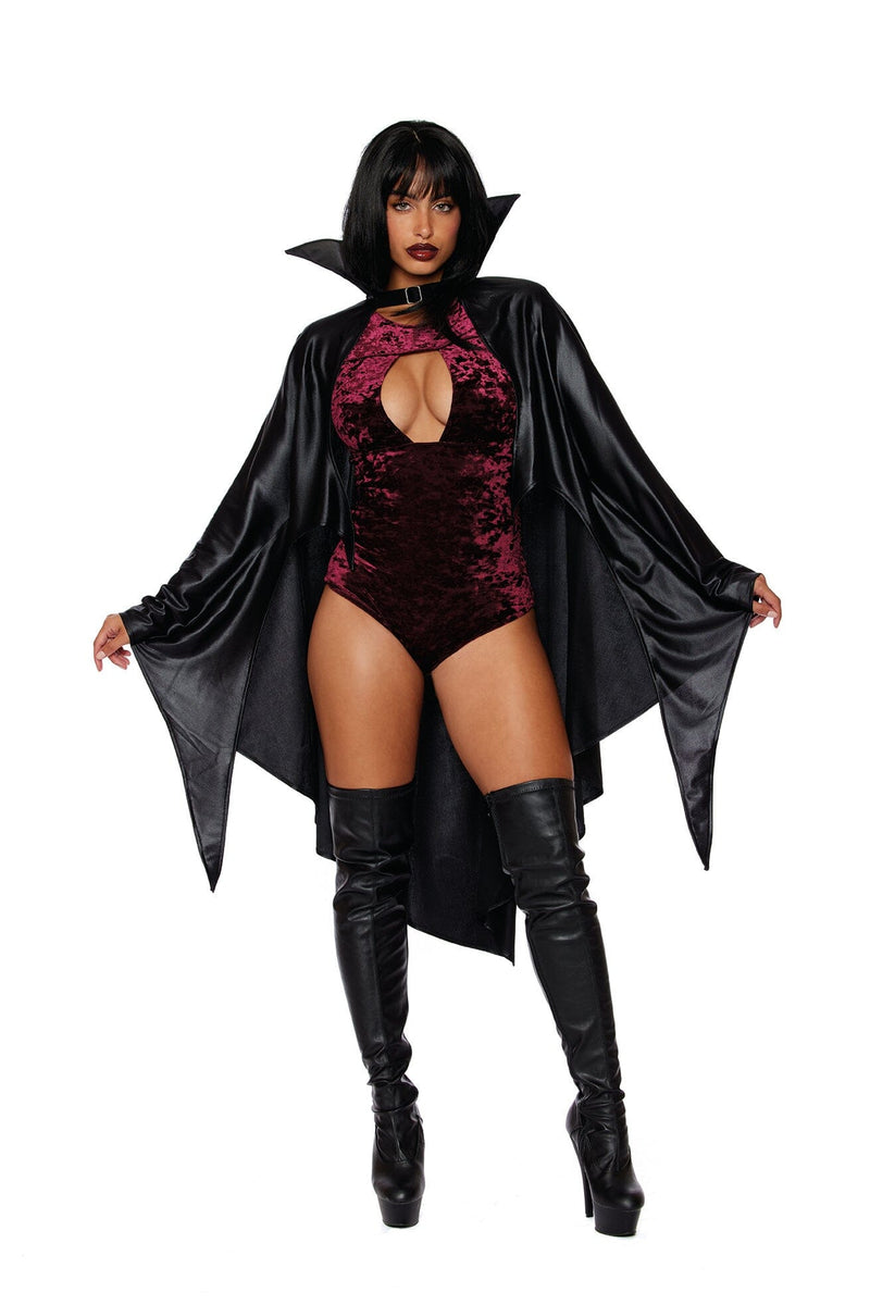 Dreamgirl Vampire Poncho Cape Women's Costume Dreamgirl 