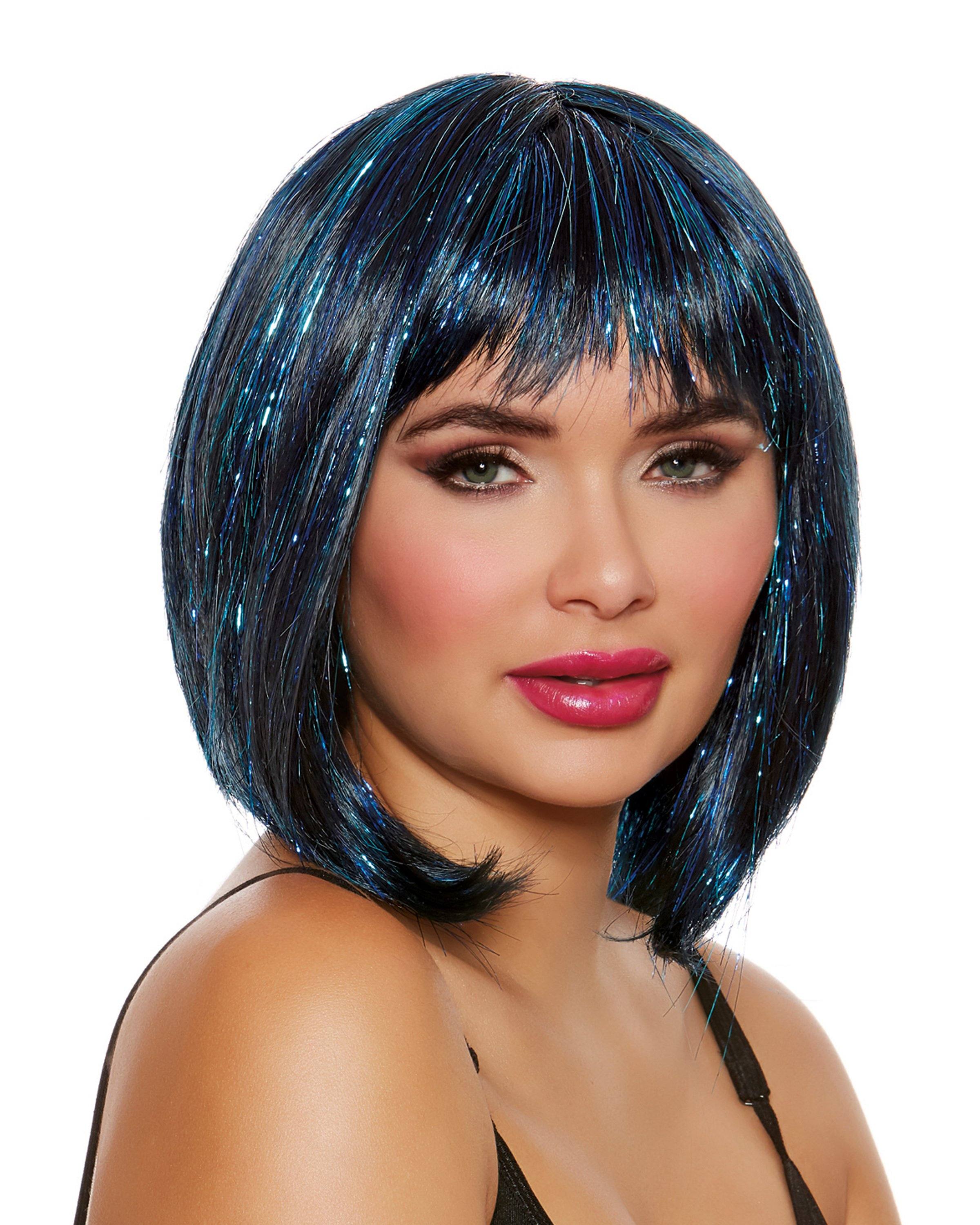 Dreamgirl Medium Length Bob With Tinsel