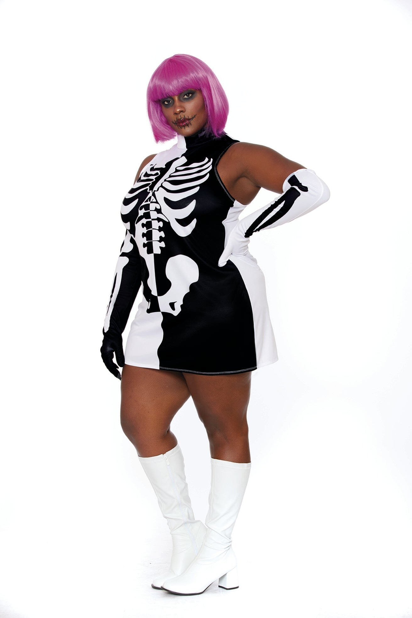 Dreamgirl Plus Size Parti Skeleton